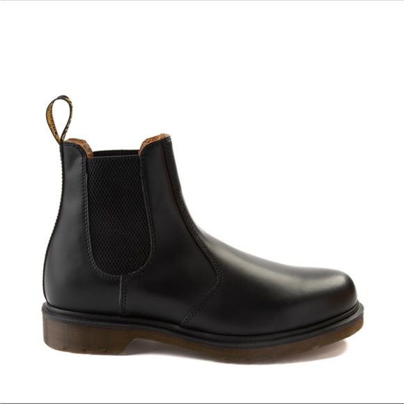 Dr. Martens 2976 Smooth Leather Chelsea Boots - US Women 9 Men 8 Black 11853001 - Picture 2 of 15